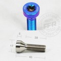 Proti M10 Rear Wheel Bolt Kit for the BMW R1200GS Adventure '10-26, R1200R '13-18, R1250GS/GS Adv '18-26 & etc. Proti M10 Rear Wheel Bolt Kit for the BMW R1200GS Adventure '10-26, R1200R '13-18, R1250GS/GS Adv '18-26 & etc.